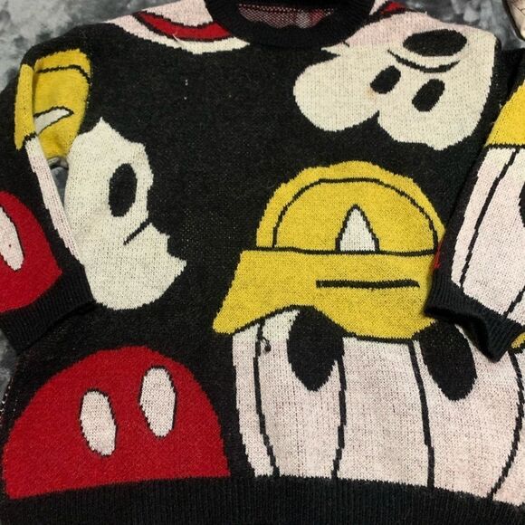 Vintage Mickey Mouse and Donald Duck Sweater Disney - Picture 4 of 7